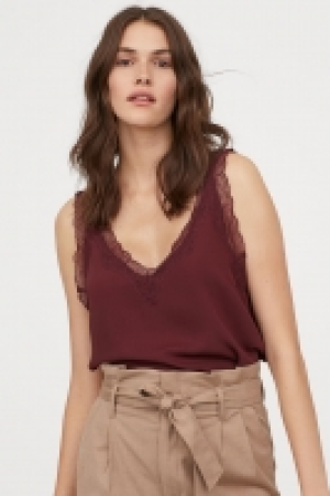  Satintop mit Spitze CHF 12.95