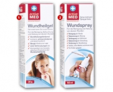 Aldi Suisse  ACTIVE MED Wundgel/-spray