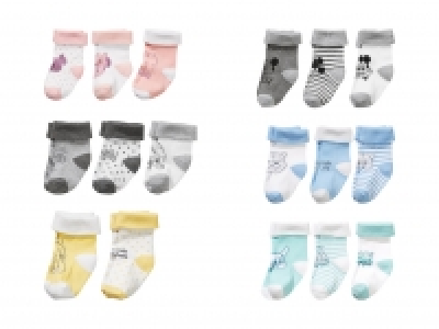 Baby-Söckchen, 3er CHF 2.99