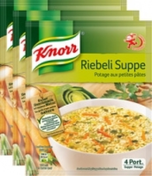 Knorr Suppe Riebeli CHF&nbsp;3.95