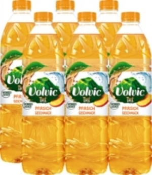 Denner  Volvic Tee Pfirsich