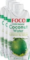 Denner  Foco 100% reines Kokosnusswasser