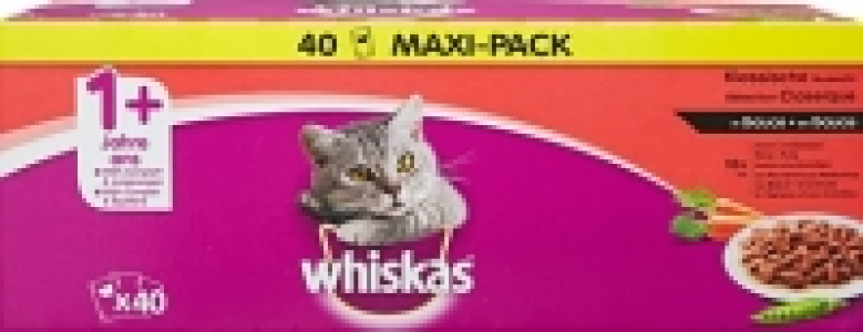 Denner  Whiskas Katzenfutter Klassische Auswahl