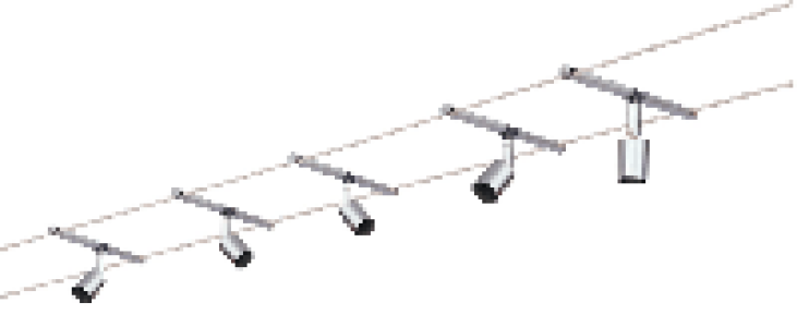 Paulmann WIRE SYSTEM Seilsystem Set Spice Salt