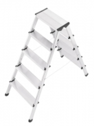 Hailo Sicherheits-Doppelstufenleiter D60