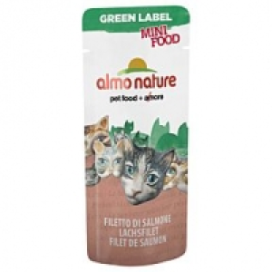 Qualipet  Almo Nature Green Adult Mini Food Lachsfilet 3g