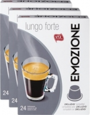 Denner  Emozione Kaffeekapseln Lungo Forte