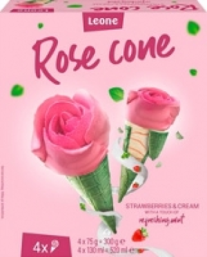 Cristallo Cornet Erdbeere & Crème