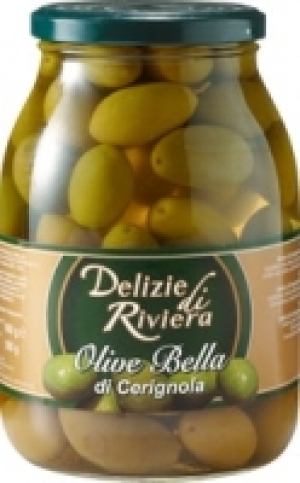 Delizie di Riviera grüne italienische Oliven