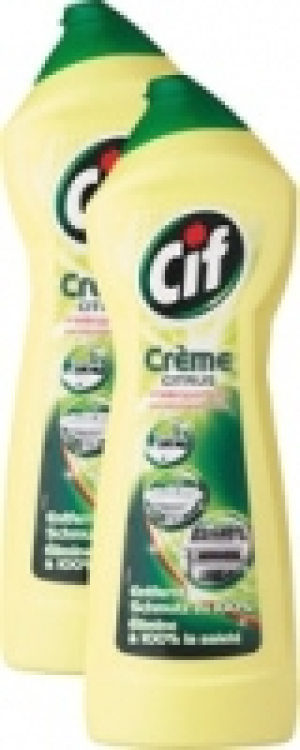 Denner  Cif Reinigungsmittel Crème Citrus