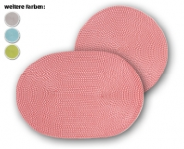 MY LIVING STYLE Platzsets geflochten, 4-teilig