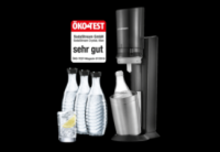 SODASTREAM Crystal Megapack - Wassersprudler (Schwarz/Silber) CHF 129.00