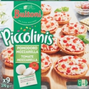 Buitoni Piccolinis Minipizzas Tomate und Mozzarella