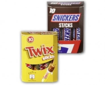 Twix/Snickers Sticks CHF 3.29