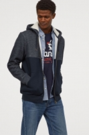 HM   Kapuzenjacke mit Teddyfutter
