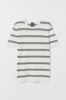 HM   T-Shirt aus Baumwolle/Seide