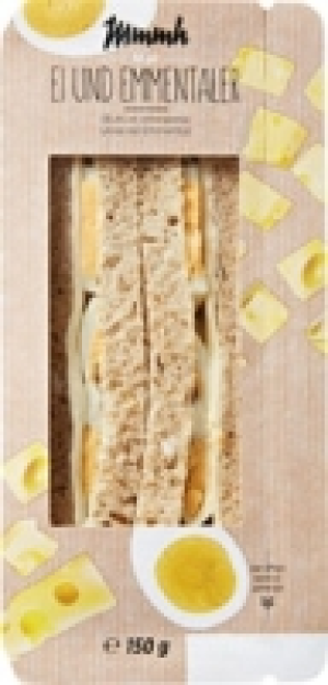 Mmmh Clubsandwich Ei und Emmentaler
