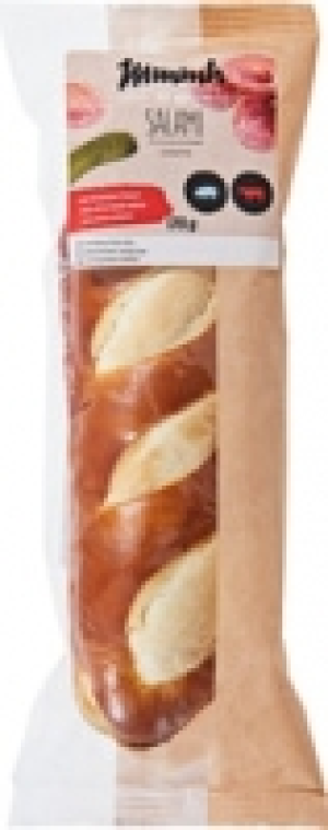 Mmmh Laugenstange mit Salami