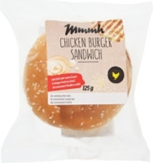 Denner  Mmmh Chicken Burger Sandwich