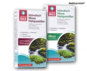 ACTIVE MED Isländisch Moos Halspastillen CHF 4.69