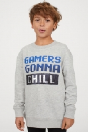  Sweatshirt mit Druck CHF 10.95