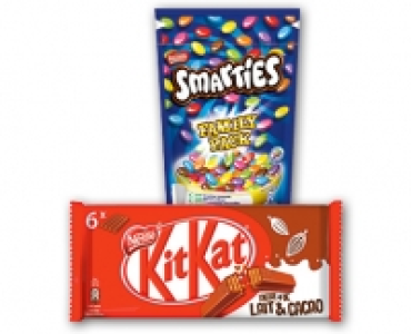 NESTLE® KitKat/Smarties Family-Pack CHF 2.79