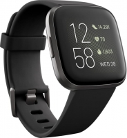 Melectronics Fitbit Fitbit Versa 2 Black / Carbon Aluminum Smartwatch