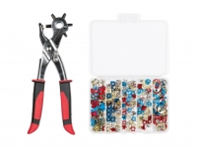 Loch- und Ösenzangen-Set, 202-teilig CHF 4.99