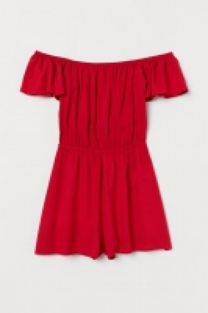  Kurzer Off-Shoulder-Jumpsuit CHF 12.45
