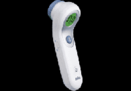 MediaMarkt Braun BRAUN NO TOUCH+FOREHEAD NTF 3000 - Digitale Fieberthermometer (Weiss)