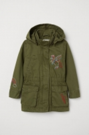 HM   Parka mit Stickereien