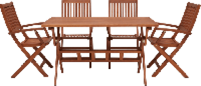 MULADO SET Tisch inkl. 4 Stühle CHF 239.20