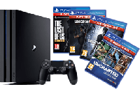 MediaMarkt Sony Ps PlayStation 4 Pro 1TB - Naughty Dog Bundle - Spielekonsole - Jet Black