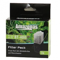 Qualipet  Filterschwamm mit Aktivkohle für HL-BT400 3 Packs