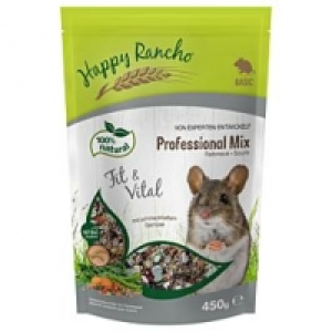 Qualipet  Happy Rancho Professional Mix Farbmausfutter 450g