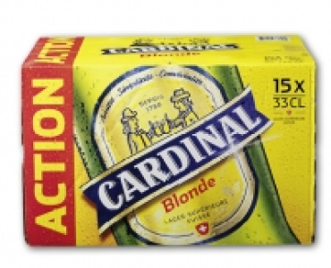 Aldi Suisse  CARDINAL Bier Blonde