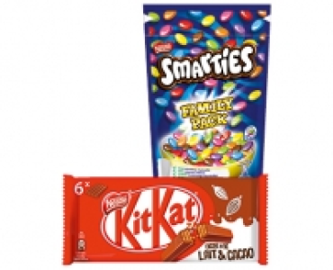 NESTLE® KITKAT/SMARTIES FAMILY-PACK CHF 2.69