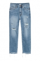 HM   Straight Ankle High Jeans