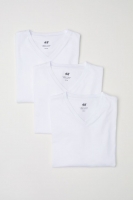 HM   3er-Pack T-Shirts Regular Fit