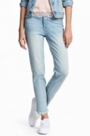 HM   Straight Cropped Jeans