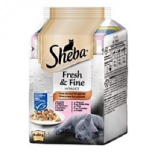 Sheba Fresh Fine Fisch Variationen 12x6x50g CHF 56.40