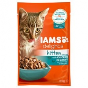 Qualipet  Iams Delights Kitten Huhn 85g