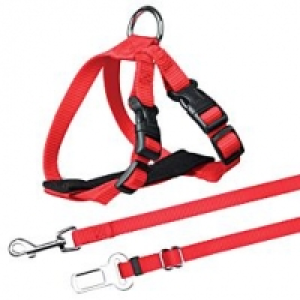 Trixie Auto-Geschirr für Katzen, 2050 cm/15 mm, rot CHF 11.90