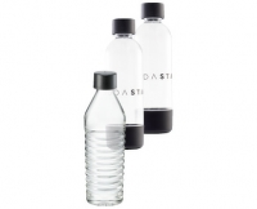 Aldi Suisse  SODASTAR GLASKARAFFE/ PET-FLASCHEN DOPPELPACKUNG