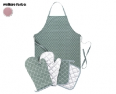 MY LIVING STYLE KÜCHENSCHÜRZE/ TOPFLAPPEN-SET CHF 7.99