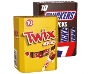 TWIX/SNICKERS STICKS CHF 2.99