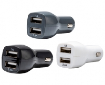 AUTO XS DUAL-PORT USB-AUTOLADEGERÄT CHF 4.99