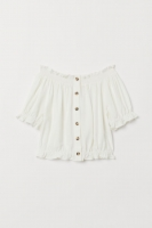 Schulterfreie Bluse CHF 10.95