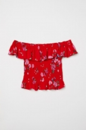 Gesmoktes Off-Shoulder-Shirt CHF 20.95