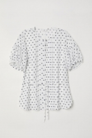 Bluse mit Puffärmeln CHF 24.95